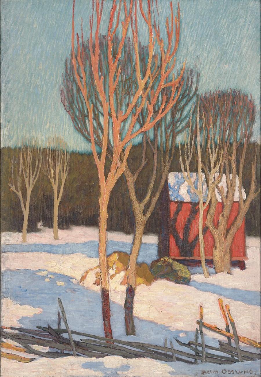 Winter Landscape, Sweden (Winterlandschap, Zweden)