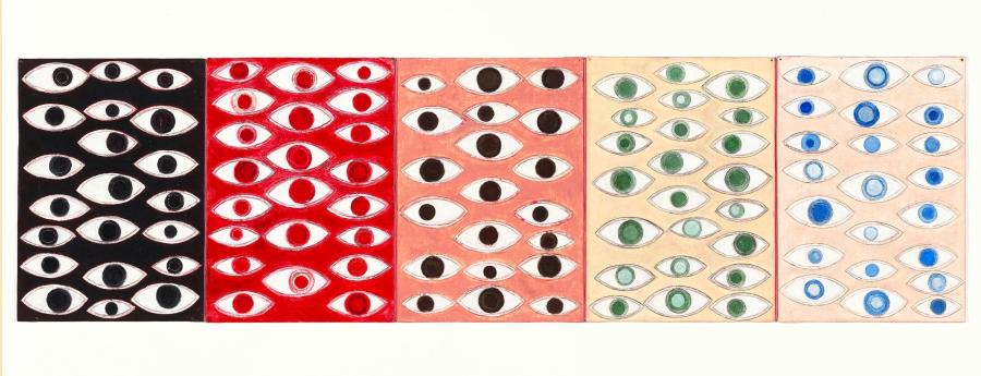 Eyes Wide Open (Black, Red, Brown, Blue, Green)