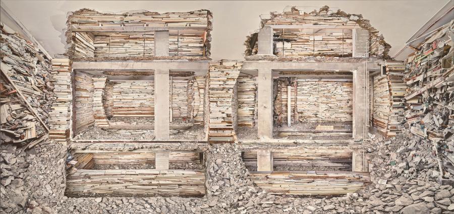 Verwoest Huis Mondriaanstraat 1