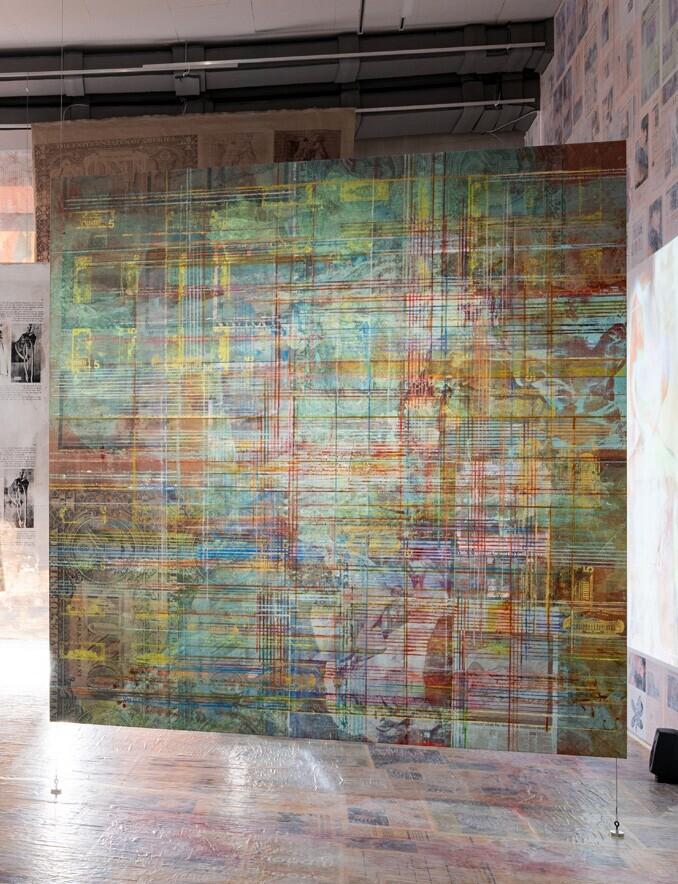 Net Grid (Blood Opal)