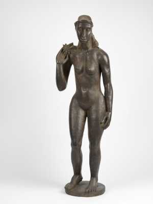 Standing nude