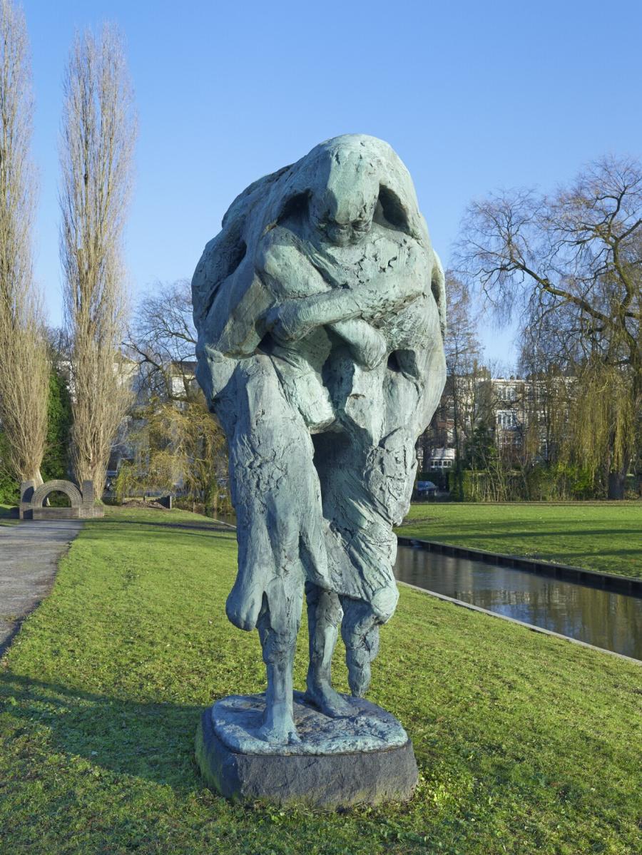 Monument for the flood in Zeeland (February 1953)