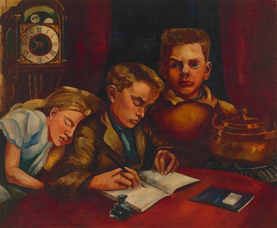 Portret van mijn drie kinderen