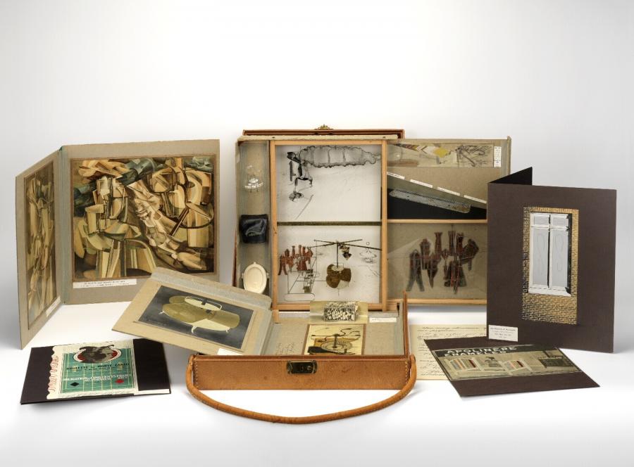 De ou par Marcel Duchamp ou Rrose Sélavy (La boîte-en-valise) (Van of door Marcel Duchamp of Rrose Sélavy (De doos in een koffer))