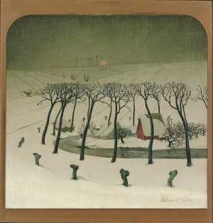 paysage-en-hiver-winterlandschap