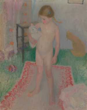 portrait-de-la-fille-de-l-artiste-portret-van-de-dochter-van-de-kunstenaar