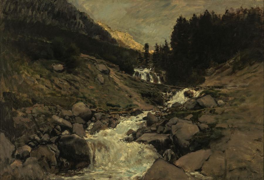 The cascade of Mahoura, Cauterets