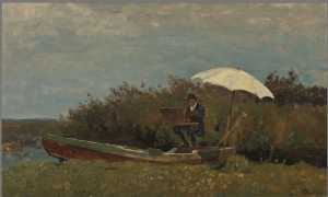 the-painter-gabriel-working-in-a-boat