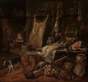 Store-cellar and Kitchen