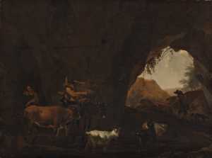 cave-with-shepherds-and-cattle