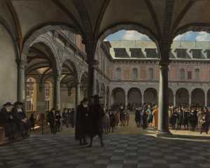 The Old Stock Exchange of Amsterdam
