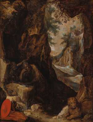 saint-jerome-in-a-landscape-with-a-cave