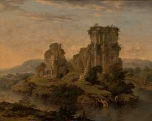 italianate-landscape-with-bathing-figures
