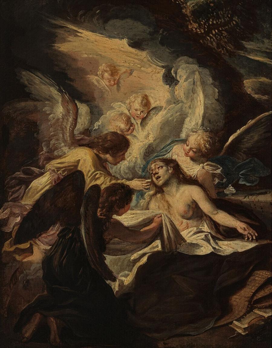 The Death of Saint Mary Magdalene
