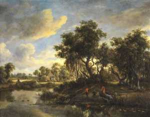 sunny-landscape-with-a-cottage