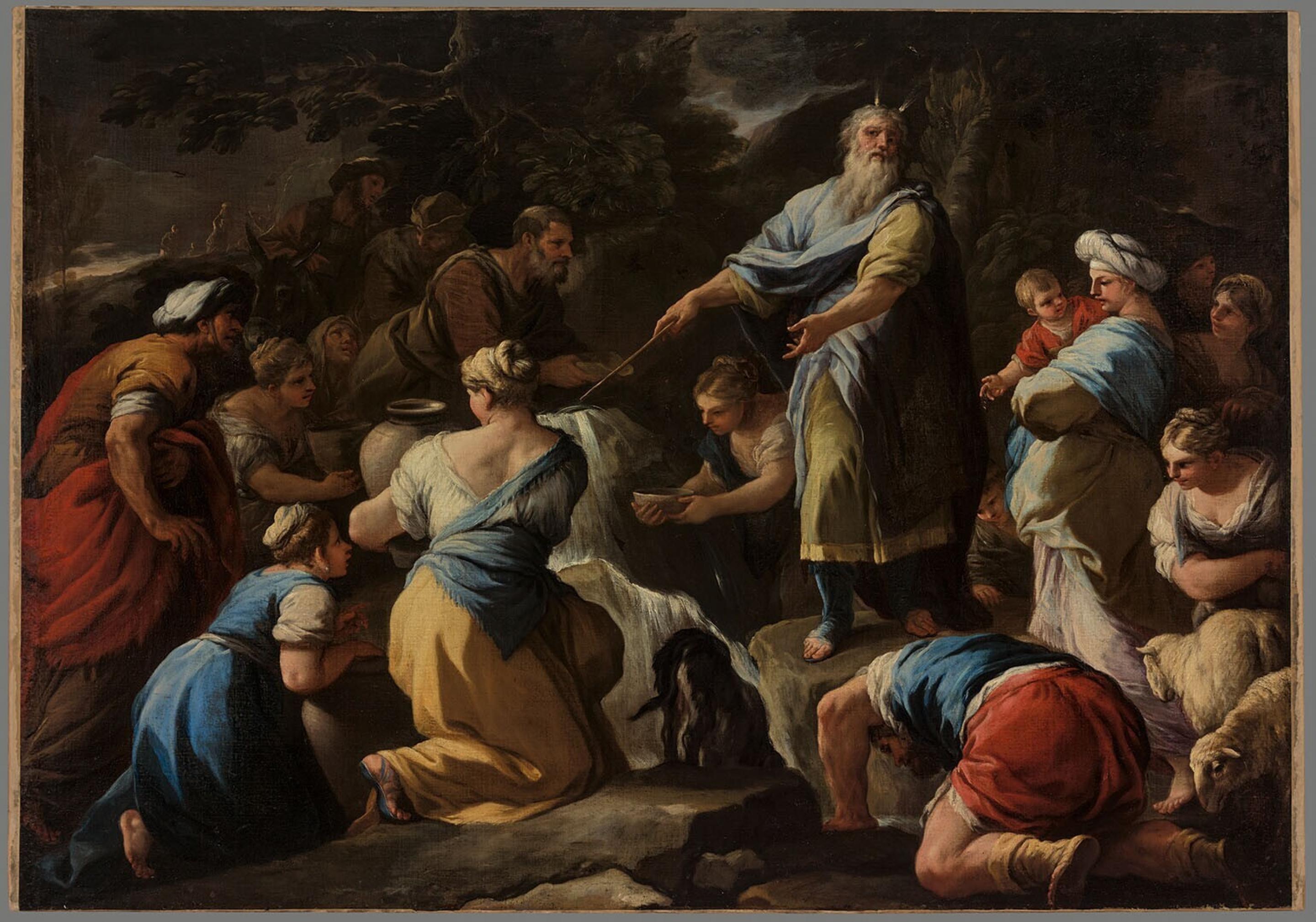Moses Striking Water from the Rock - Museum Boijmans Van Beuningen