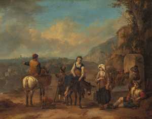 peasantry-near-a-spring