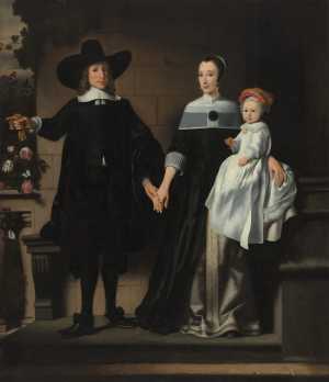 portrait-of-a-married-couple-with-child
