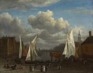 the-damrak-in-amsterdam