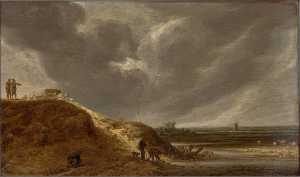 at-the-foot-of-the-dunes-under-a-stormy-sky