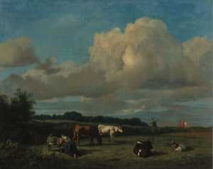 hollands-landschap-met-vee