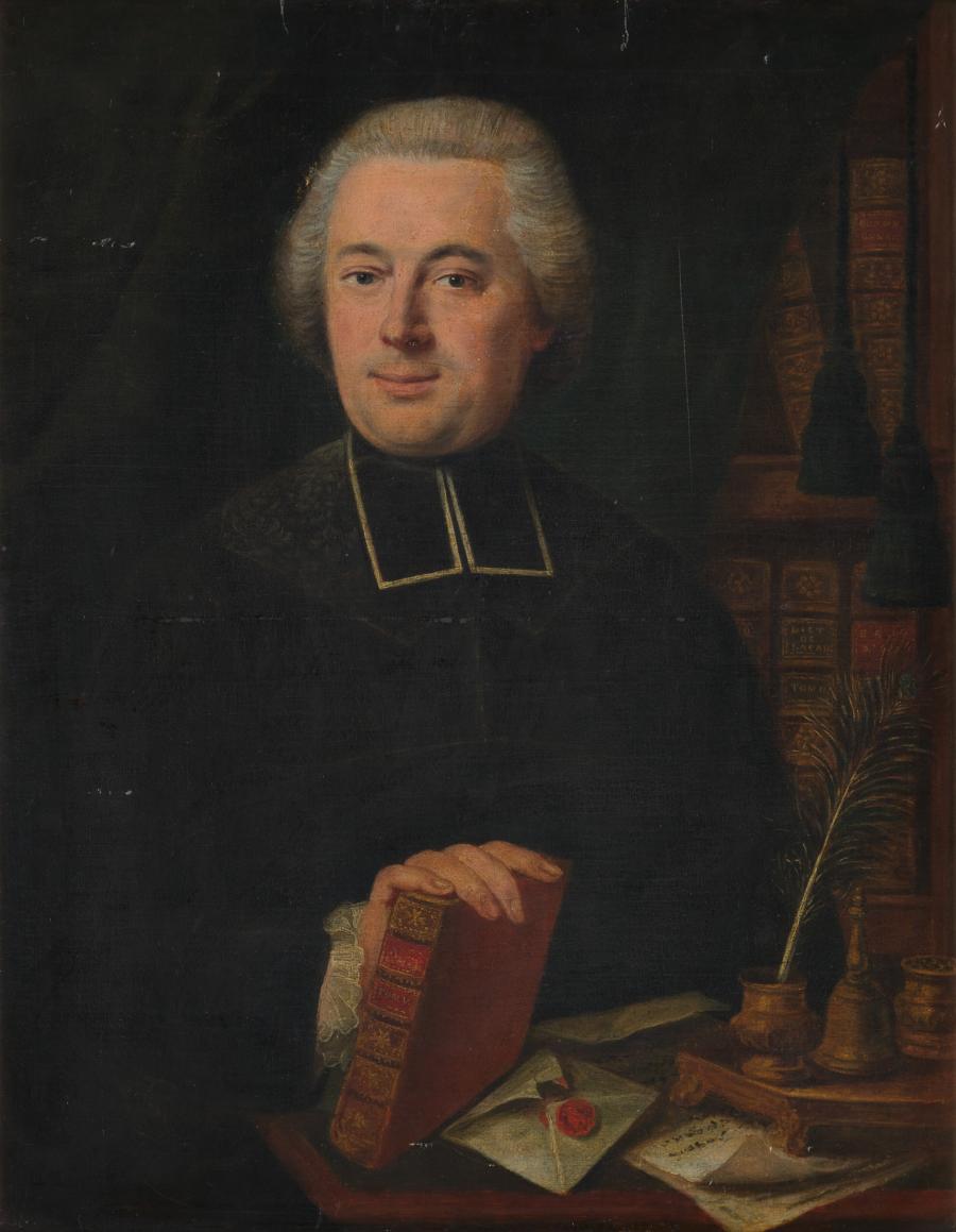Portrait of Abbé Claude Carlier