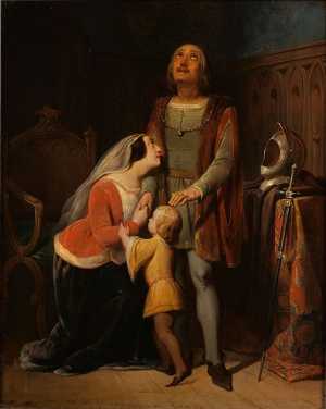 albrecht-beiling-taking-leave-of-his-wife-and-child