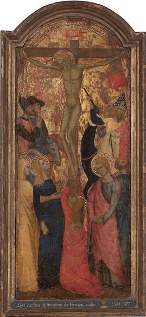 The Crucifixion with the three Marys and Saint John