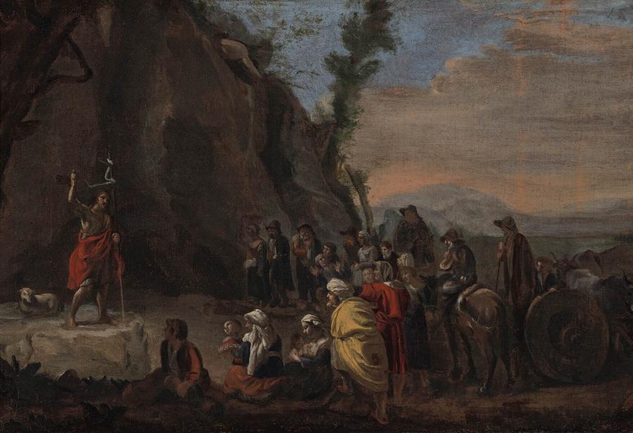 De prediking van Johannes de Doper - Museum Boijmans Van Beuningen