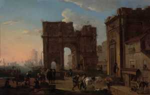 italiaanse-haven-met-triomfboog