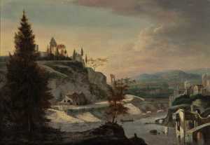 rivier-in-bergachtig-landschap