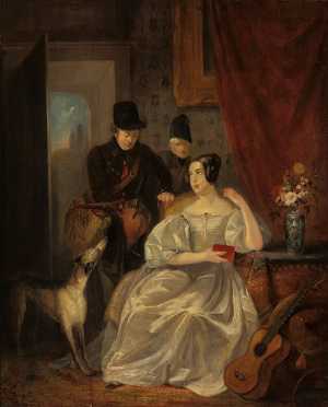 interior-with-a-hunter-coming-home