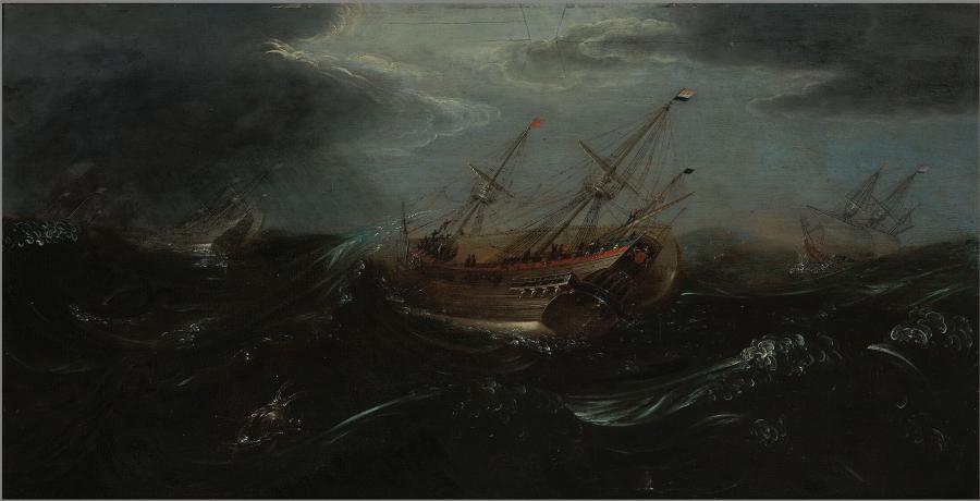 Ships in a storm