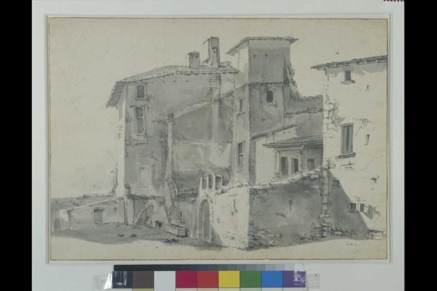 Block of Houses in Italy