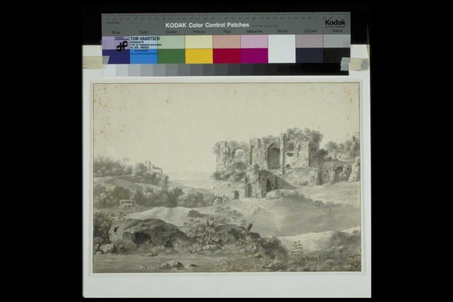 Italian Landscape with Ruin