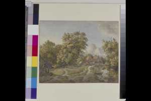 landschap-met-dubbele-watermolen-aan-het-spijker-te-beek-bij-nijmegen