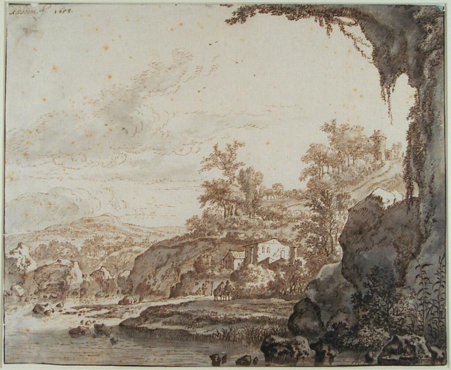 Bergachtig landschap