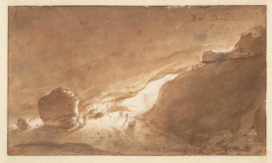 An Eruption of Mount Vesuvius