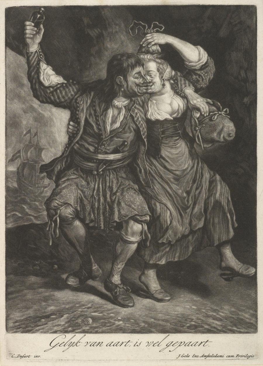 The Sailor to the East Indies Dancing with his Mistress