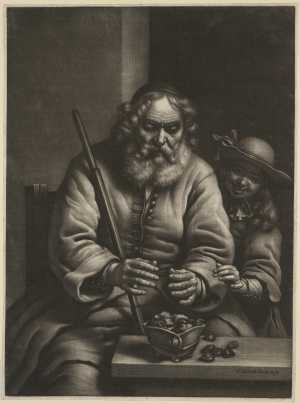 oude-man-verwarmt-zijn-handen