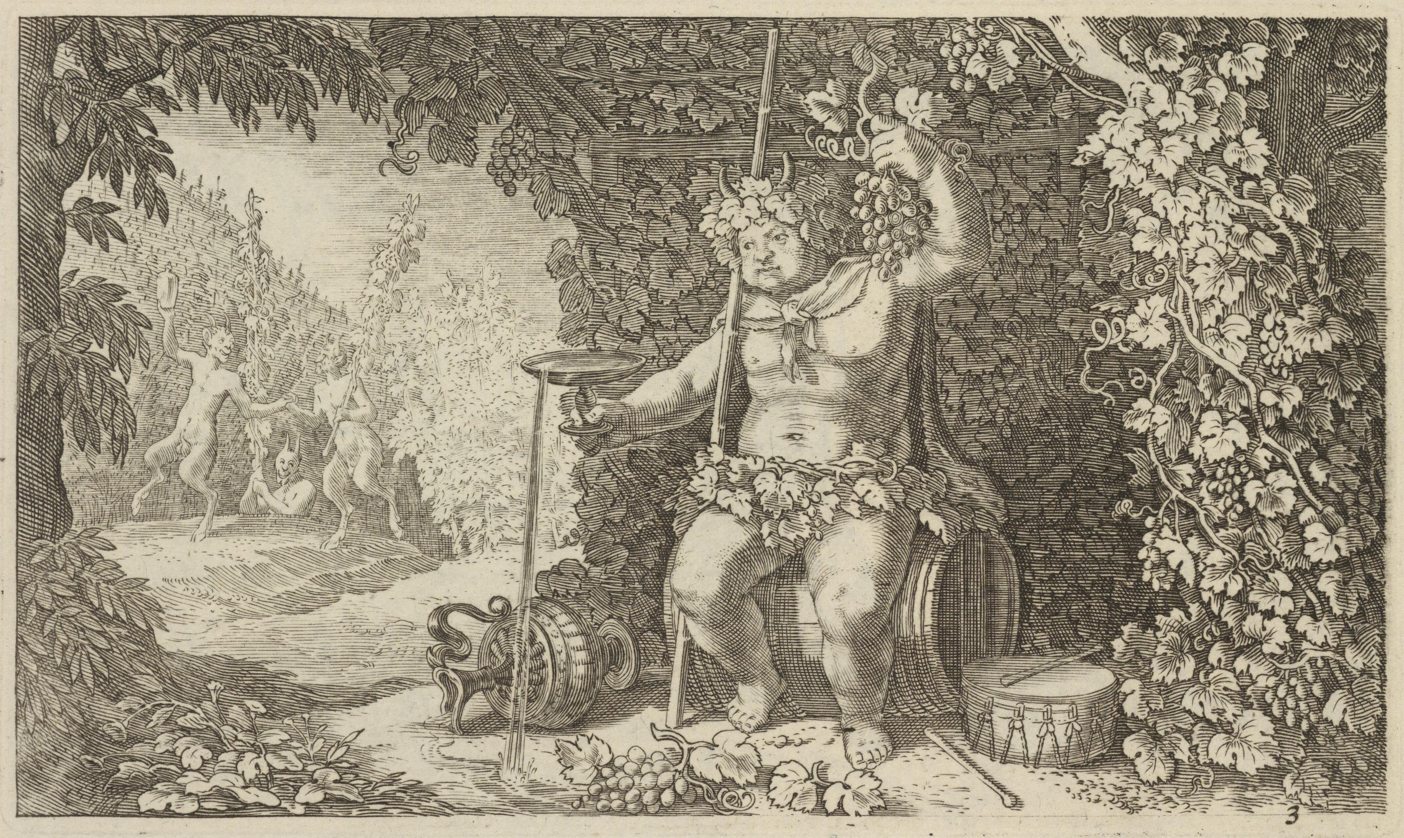 Bacchus als de god van de wijn - Museum Boijmans Van Beuningen
