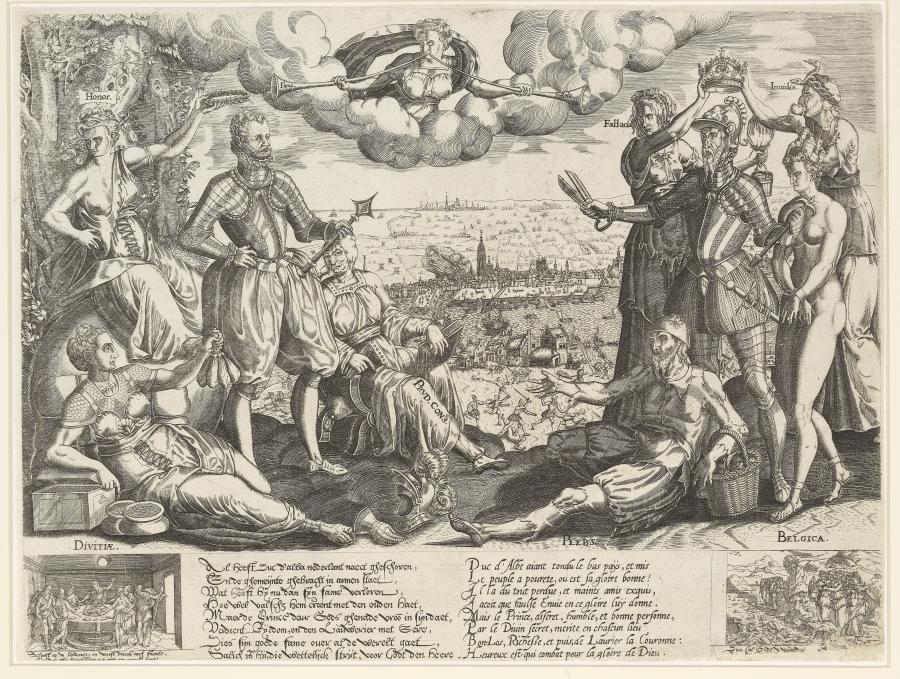 Allegorie met Alva en Willem van Oranje - Museum Boijmans Van Beuningen