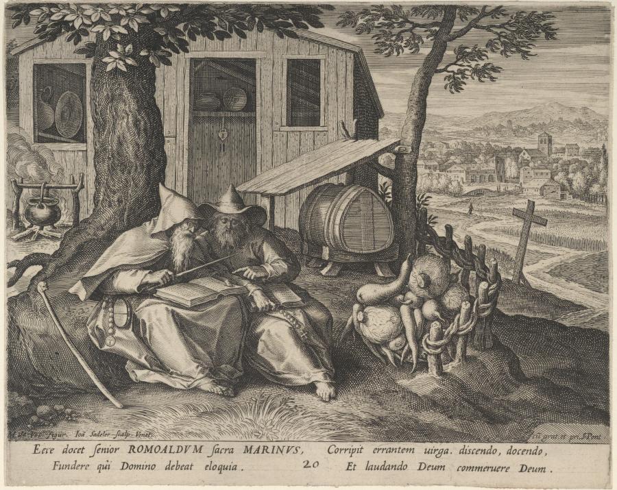 De heilige Romualdus met  Marinus