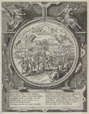 the-people-walking-out-of-the-citadel-23-august-1577