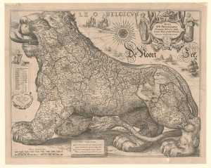 kaart-van-de-zeventien-provincien-in-de-vorm-van-de-nederlandse-leeuw