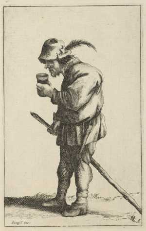 staande-boer-met-een-drinkbeker-in-zijn-hand