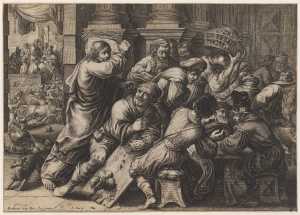 Christ Driving the Moneychangers from the Temple