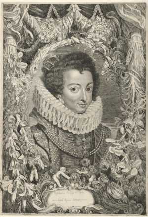 portret-van-elisabeth-van-bourbon-koningin-van-spanje