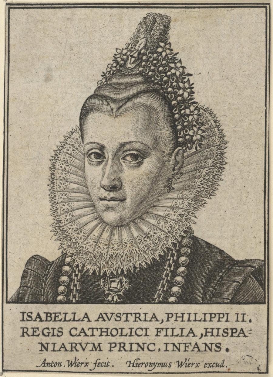 Portrait of Isabella Clara Eugenia, Archduchess of Austria