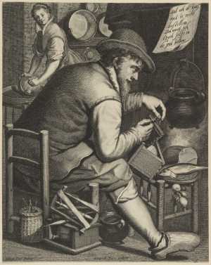 a-peasant-sitting-by-the-fireplace-cooking-his-meal